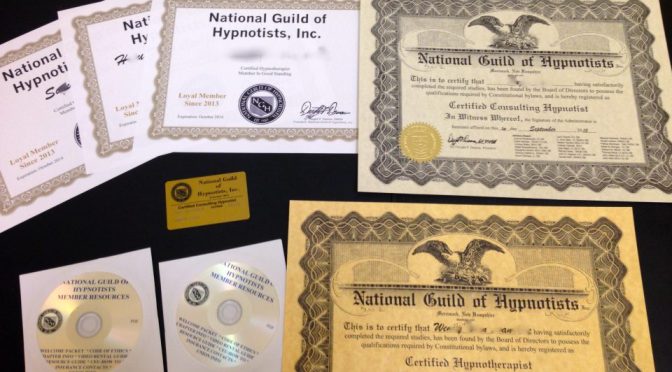 美國NGH認證專業催眠諮商師訓練班 – 2016年加拿大課程
